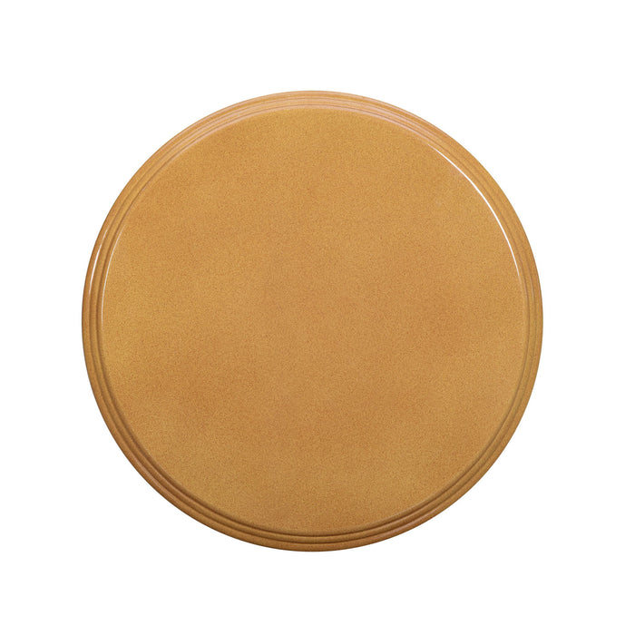 Tate - Concrete Side Table - Turmeric