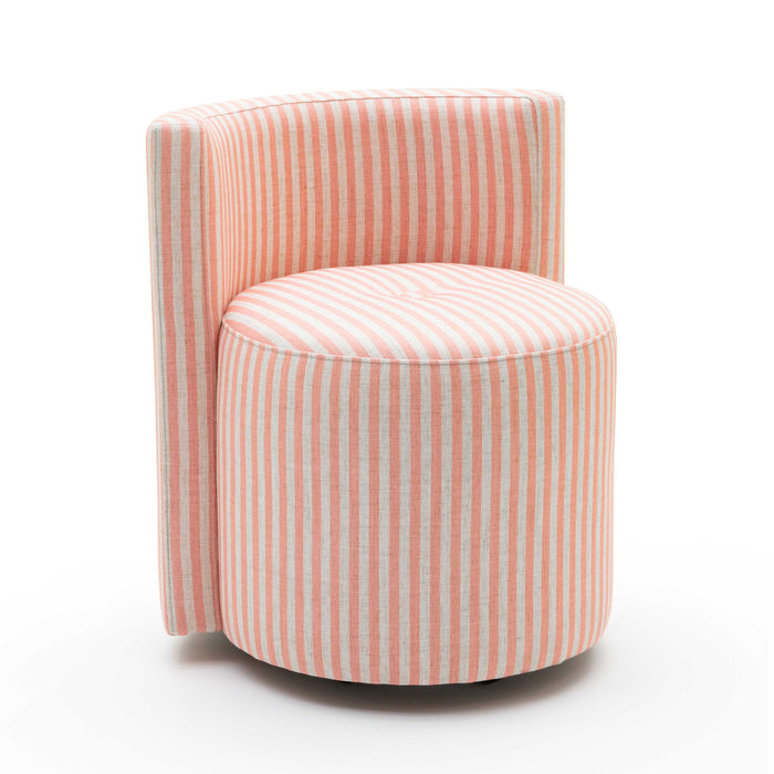 Alyssa - Striped Rolling Desk Chair