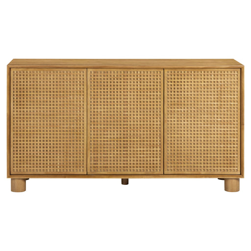 Miles - 3-Door Sideboard - Natural - DecorGalore4U