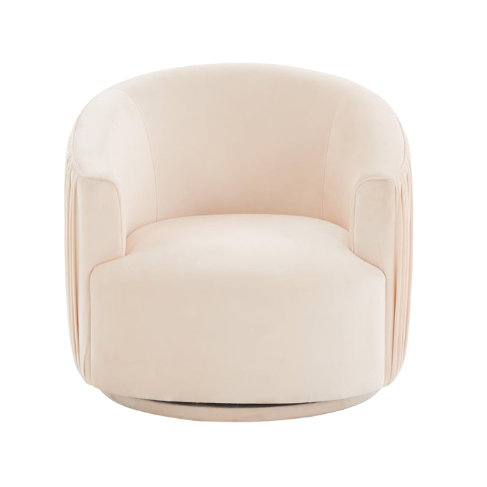 London - Pleated Swivel Chair