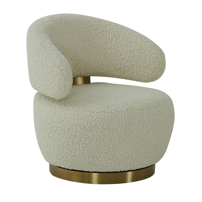 Austin Faux Shearling Chair