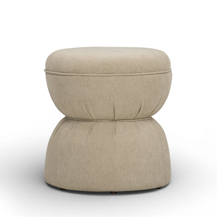 Tomlin - Gaming Ruched Ottoman - DecorGalore4U