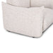 Saint Tropez - Nubby Fabric Armchair - Sand - DecorGalore4U