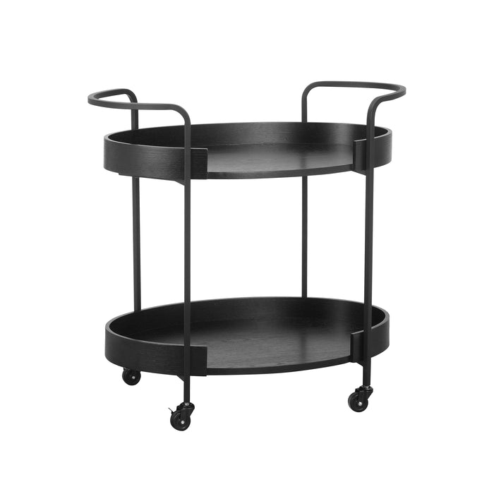 Cyril Black Bar Cart