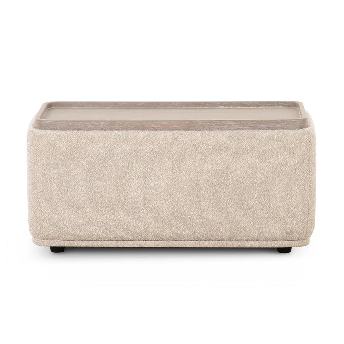 Sylvie - Ottoman Table - Cream