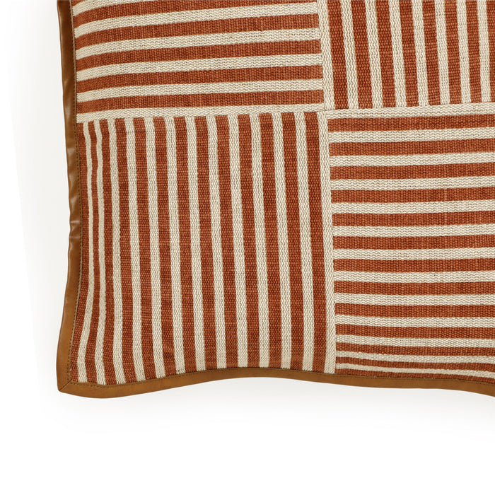 Kora - Cotton Jute Throw Pillow - Cover - DecorGalore4U