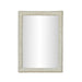 Orpheus - 34" x 47" Ribbed Rectangular Wall Mirror - Faux Stone - DecorGalore4U