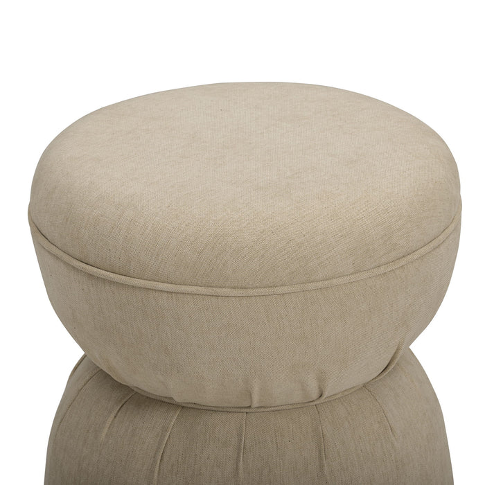 Tomlin - Gaming Ruched Ottoman - DecorGalore4U
