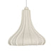 Looma - Cotton Mache Pendant Lamp - Off White - DecorGalore4U