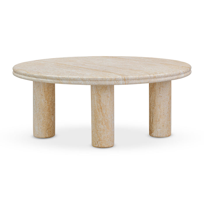 Amora - Indoor / Outdoor Nesting Accent Tables (Set of 2) - Travertine