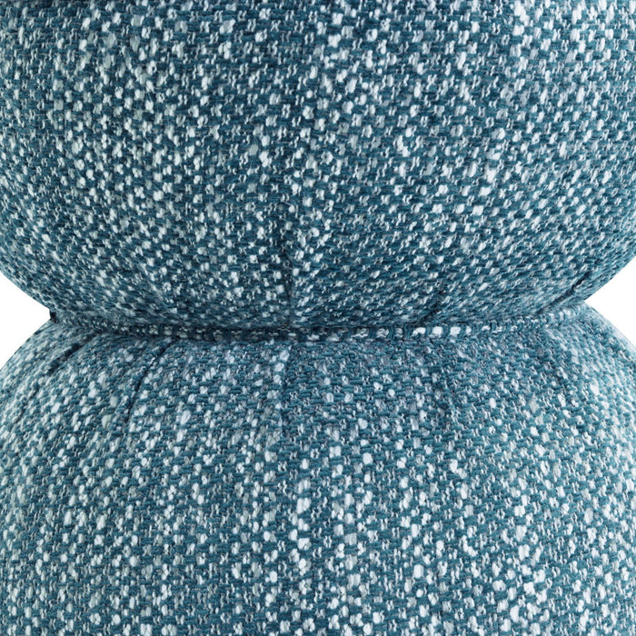 Tomlin - Gaming Ruched Ottoman - DecorGalore4U