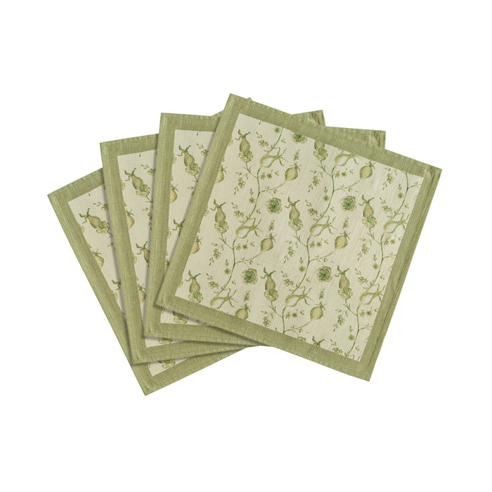 Dolce - Natural Cotton Napkin (Set of 4) - DecorGalore4U