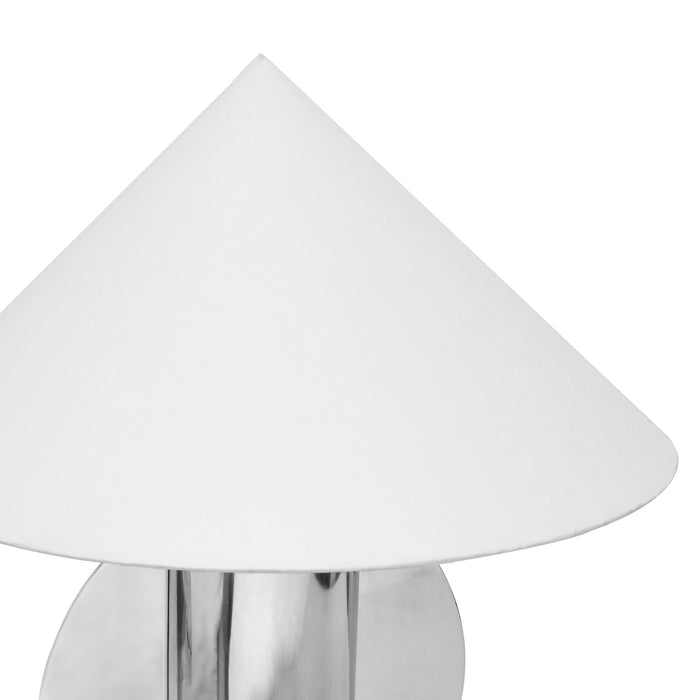 Geo - Semi-Circled Table Lamp - Chrome