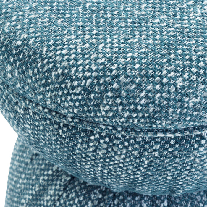 Tomlin - Gaming Ruched Ottoman - DecorGalore4U
