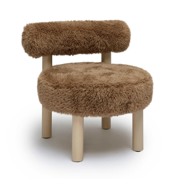 Carmel - Vegan Shearling Accent Chair