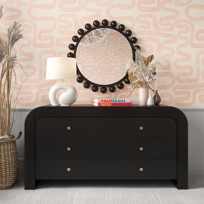 Hump - 6 Drawer Dresser