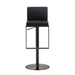Amalfi - Black Steel Barstool - Black - DecorGalore4U