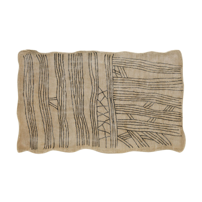 Daphne - 5' x 8' Hand Tufted Wool Area Rug - Natural