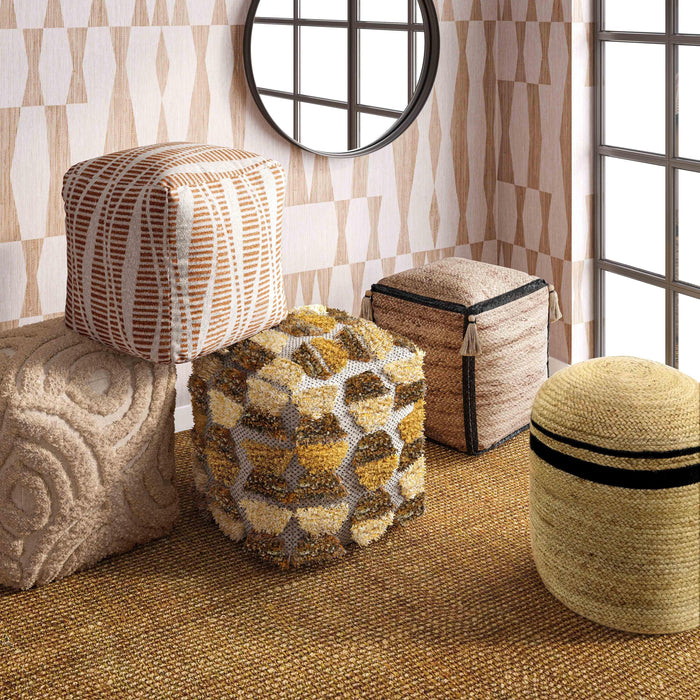 Sawyer Tufted Pouf