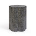 Mother Of Pearl Shell Side Table - Truffle - DecorGalore4U