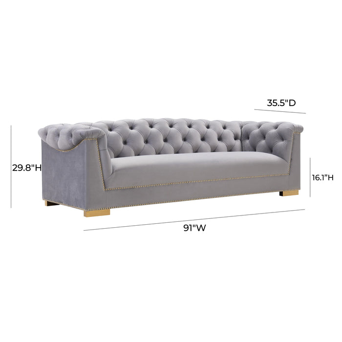 Farah - Velvet Sofa