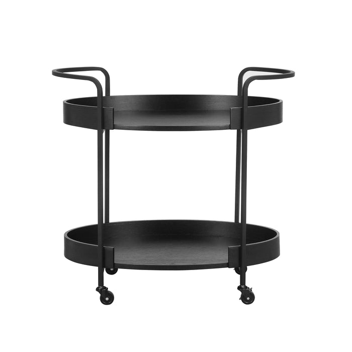 Cyril Black Bar Cart