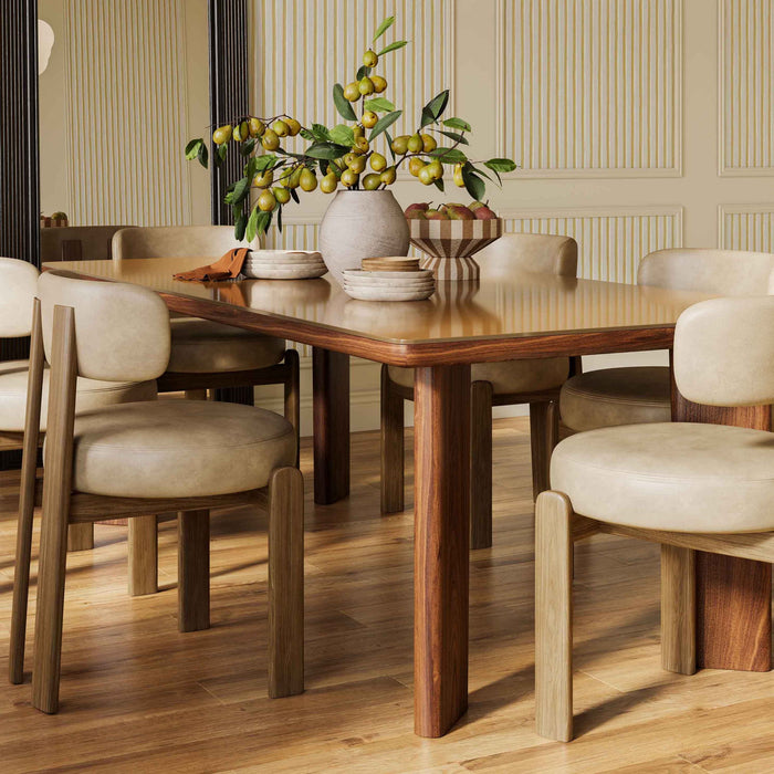 Oani - Long Dining Table - Natural