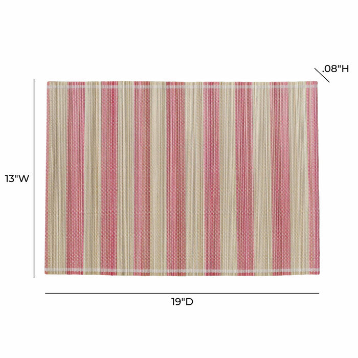 Jora - Bamboo Placemat (Set of 4) - DecorGalore4U