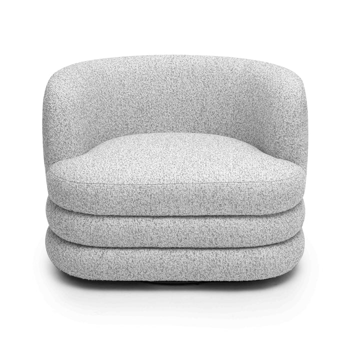 Astor Light Grey Swivel Hotel Lounge Chair