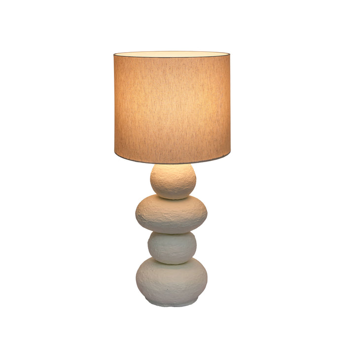 Pebble - Papier Mache Lamp - DecorGalore4U
