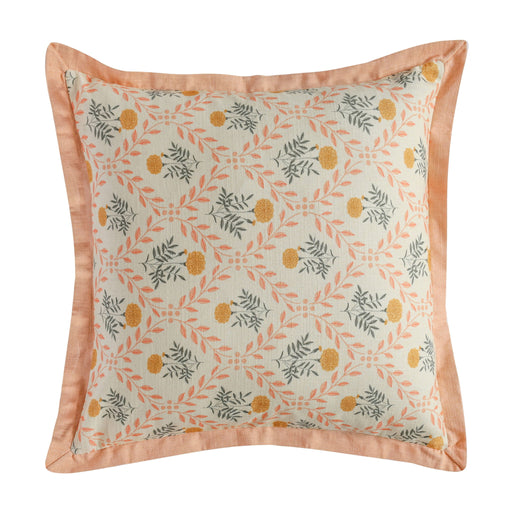 Dolce - 20" Natural Cotton Throw Pillow - Blush Pink - DecorGalore4U