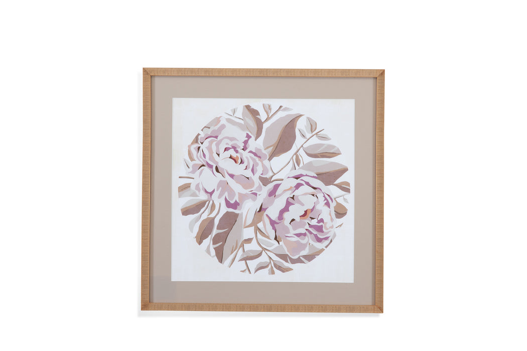 Eye of Peony II Framed Print