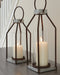 Ashley Express - Diedrick Lantern Set (2/CN) - DecorGalore4U