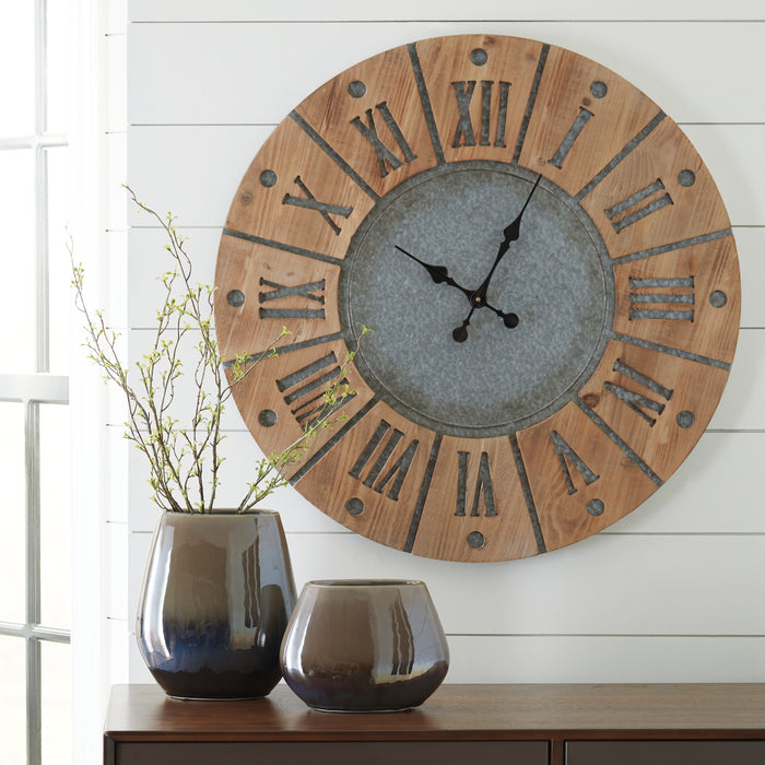 Ashley Express - Payson Wall Clock - DecorGalore4U