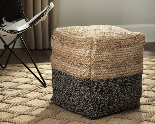 Ashley Express - Sweed Valley Pouf - DecorGalore4U