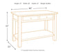 Ashley Express - Tyler Creek Sofa Table - DecorGalore4U