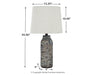 Ashley Express - Mahima Paper Table Lamp (2/CN) - DecorGalore4U