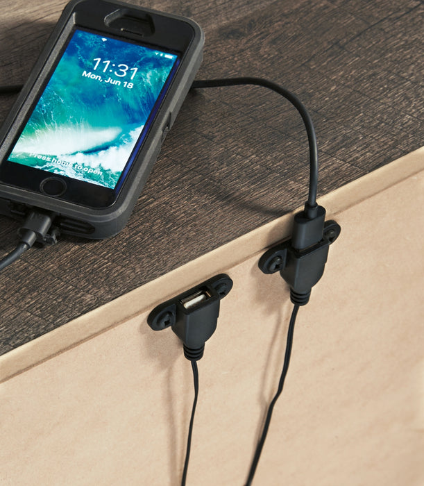 Ashley Express - Wynnlow Two Drawer Night Stand - DecorGalore4U