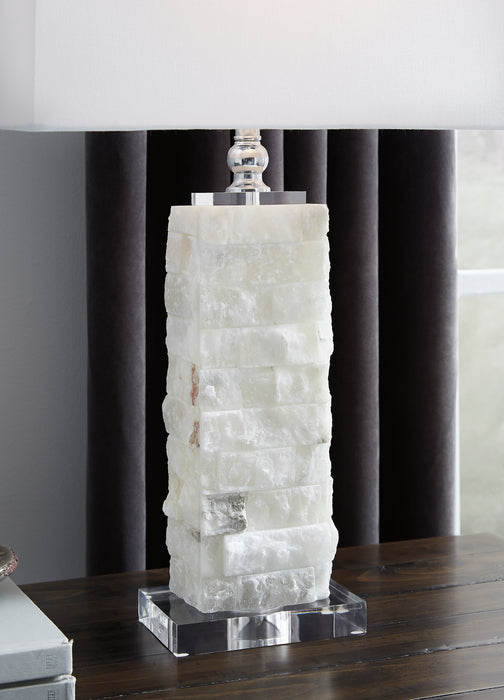 Ashley Express - Malise Alabaster Table Lamp (1/CN) - DecorGalore4U