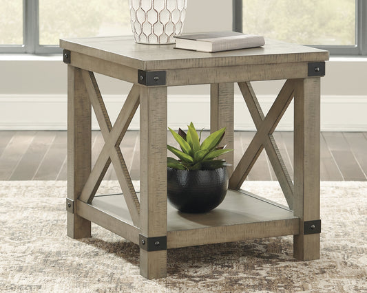 Ashley Express - Aldwin Rectangular End Table - DecorGalore4U