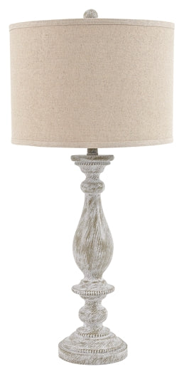 Ashley Express - Bernadate Poly Table Lamp (2/CN) - DecorGalore4U