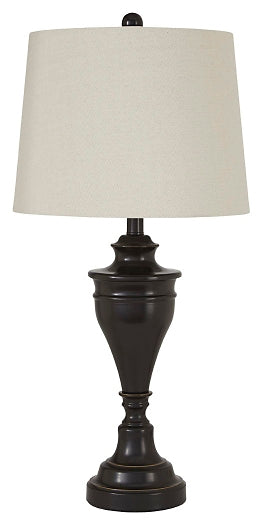 Ashley Express - Darlita Metal Table Lamp (2/CN) - DecorGalore4U