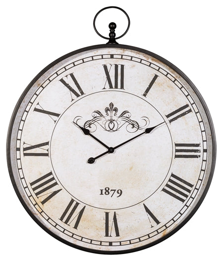 Ashley Express - Augustina Wall Clock - DecorGalore4U