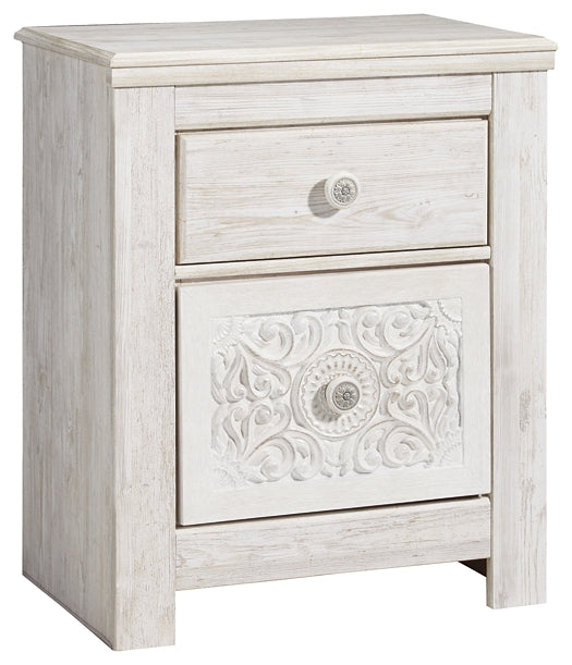 Ashley Express - Paxberry Two Drawer Night Stand - DecorGalore4U