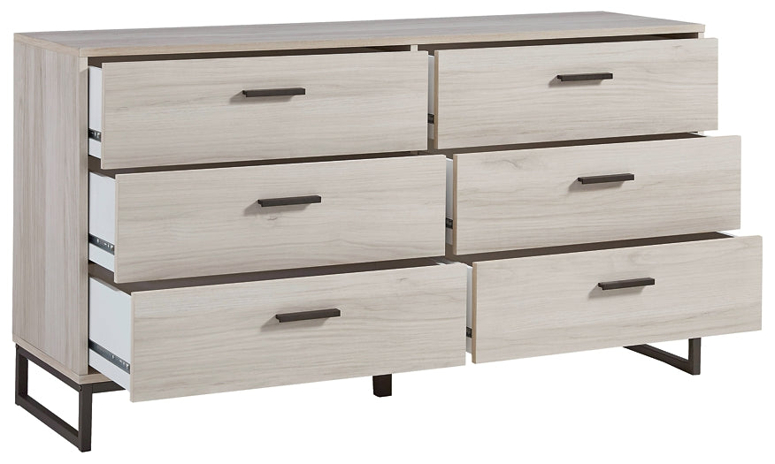 Ashley Express - Socalle Six Drawer Dresser - DecorGalore4U