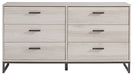 Ashley Express - Socalle Six Drawer Dresser - DecorGalore4U