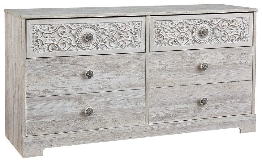 Ashley Express - Paxberry Six Drawer Dresser - DecorGalore4U