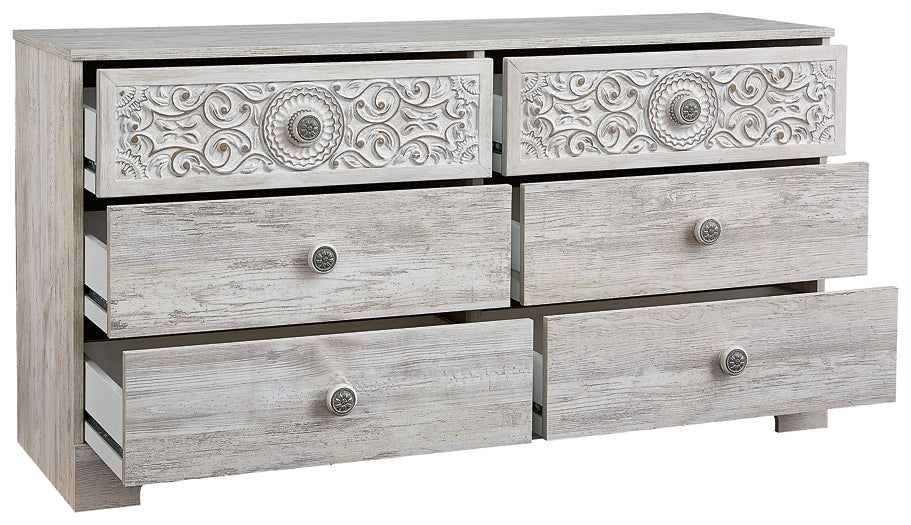 Ashley Express - Paxberry Six Drawer Dresser - DecorGalore4U