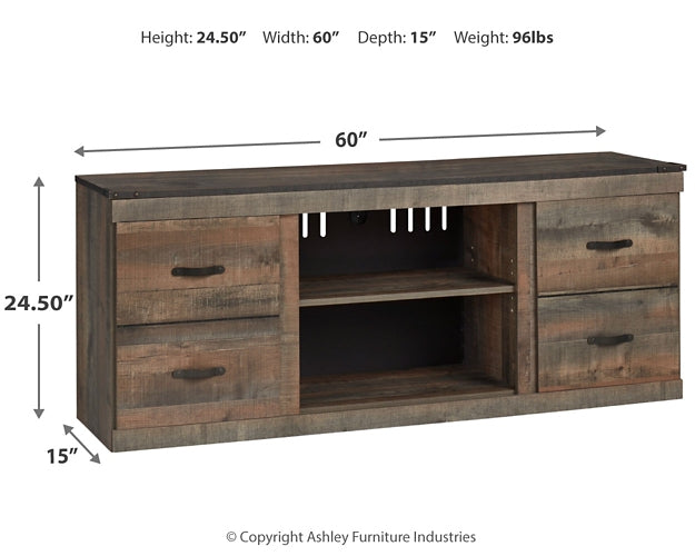 Ashley Express - Trinell LG TV Stand w/Fireplace Option - DecorGalore4U