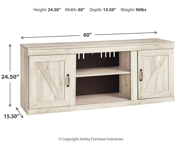 Ashley Express - Bellaby LG TV Stand w/Fireplace Option - DecorGalore4U